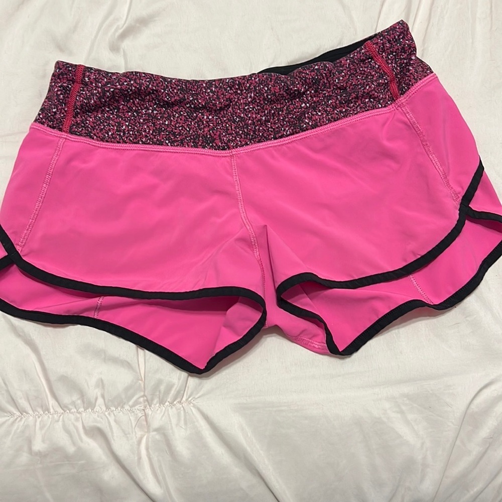 Rare Lululemon speed up shorts